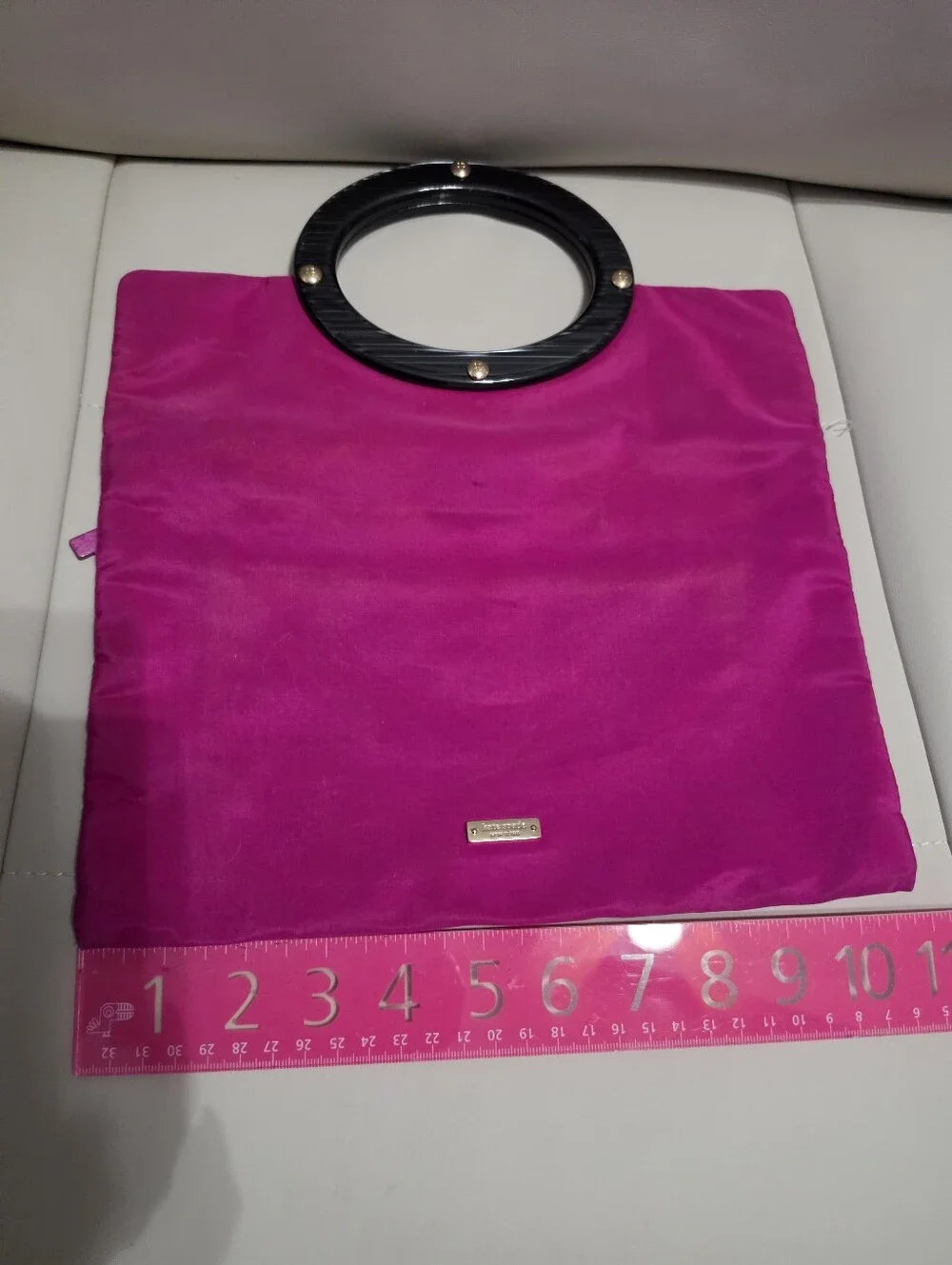 Kate Spade Pink Circle-Handle Tote Bag